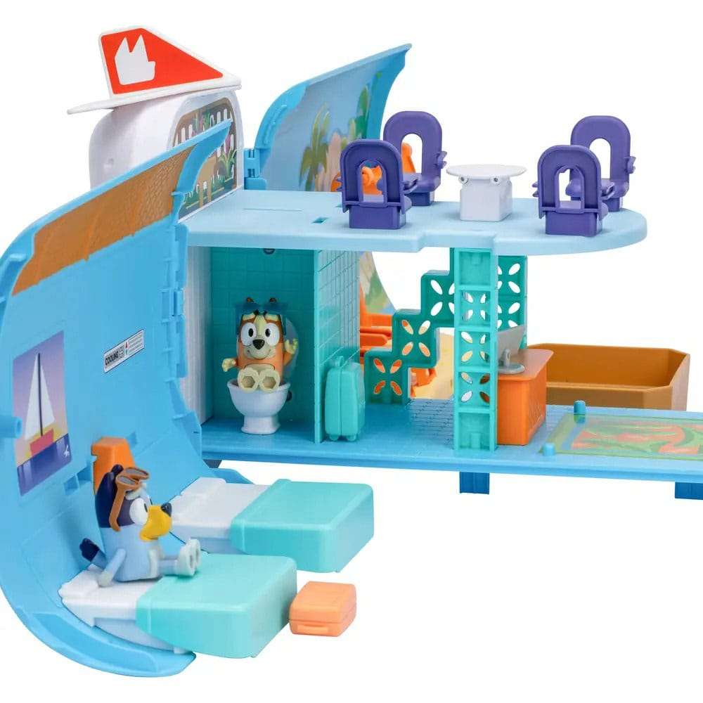 Bluey Minifiguren Spielset Bluey Holiday 3in1 Set – Bild 2