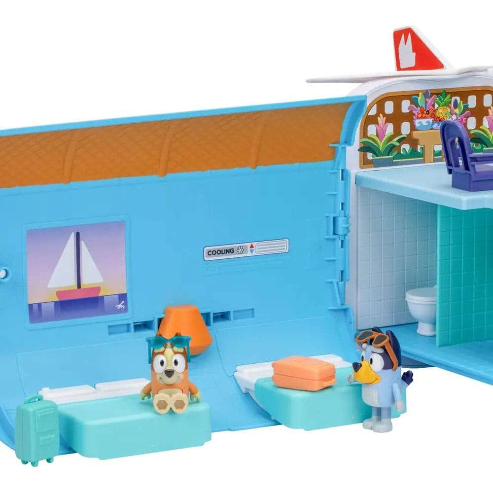 Bluey Minifiguren Spielset Bluey Holiday 3in1 Set – Bild 3