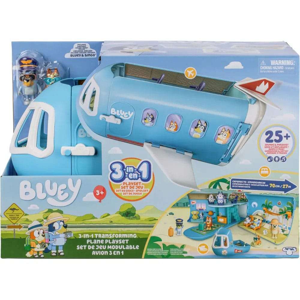 Bluey Minifiguren Spielset Bluey Holiday 3in1 Set – Bild 5