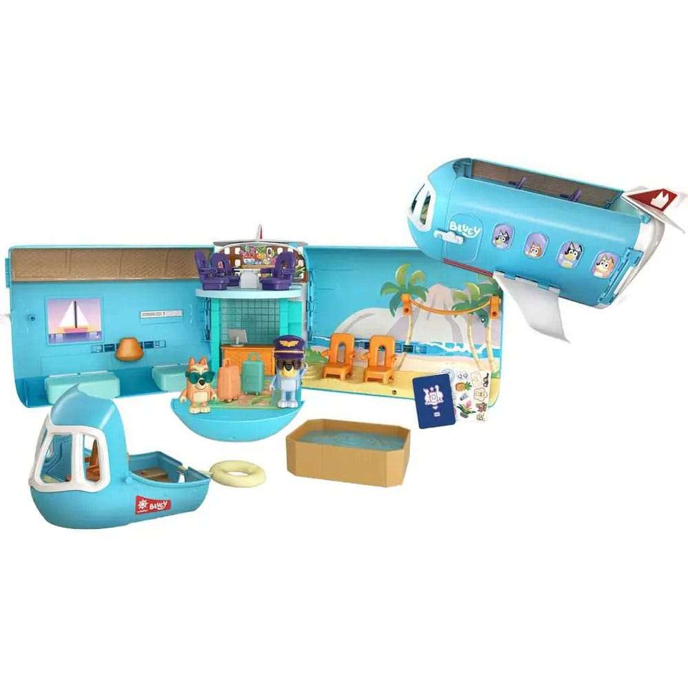 Bluey Minifiguren Spielset Bluey Holiday 3in1 Set – Bild 7