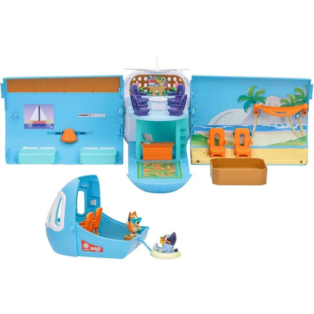 Bluey Minifiguren Spielset Bluey Holiday 3in1 Set – Bild 8