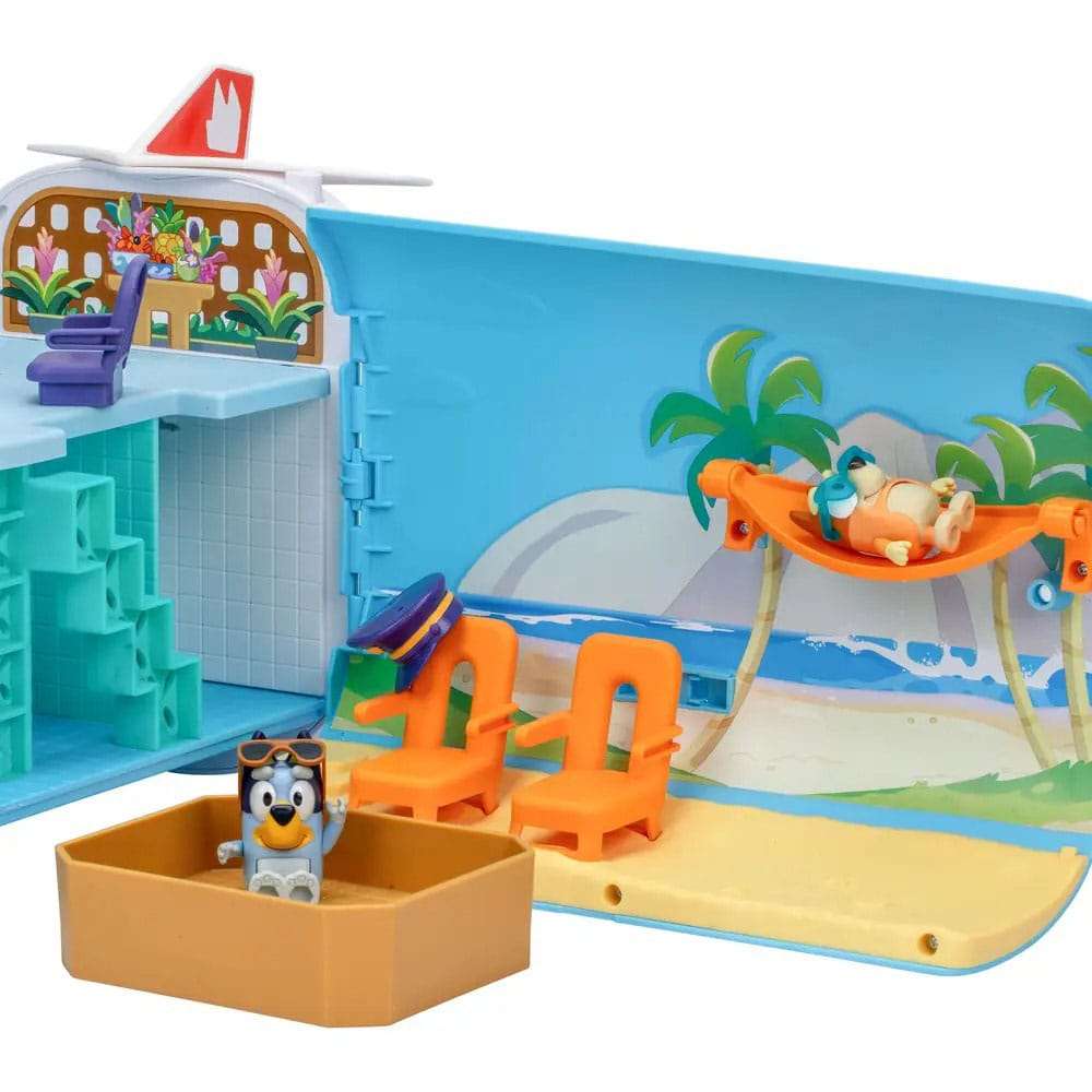 Bluey Minifiguren Spielset Bluey Holiday 3in1 Set – Bild 10