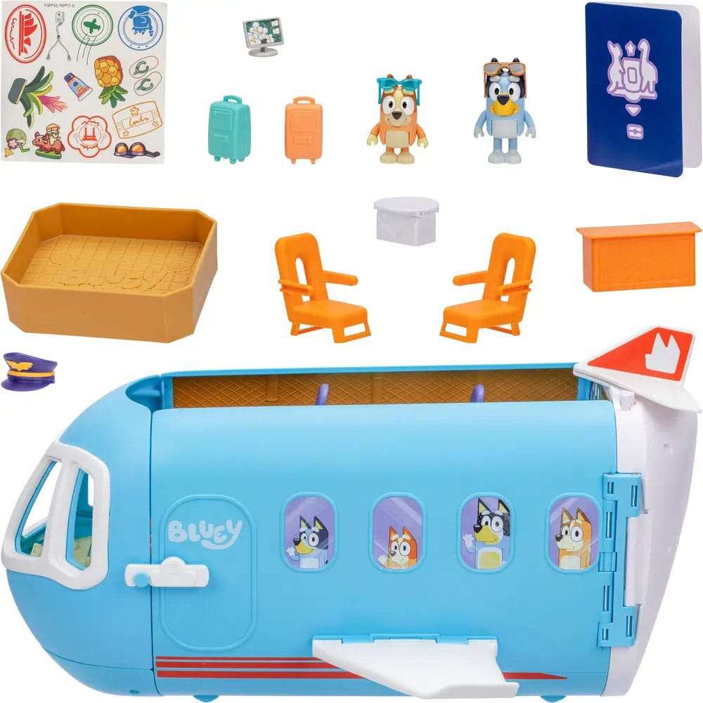 Bluey Minifiguren Spielset Bluey Holiday 3in1 Set – Bild 12