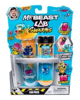 Mr. Beast Lab Swarms Series 2 Minifiguren 5er-Pack Atomic Series 2,5 cm