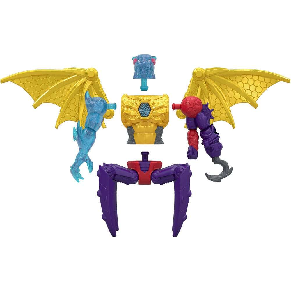 Mr. Beast Lab Hybrids Series 2 Minifiguren 2er-Pack Spider vs Energy Panther 11 cm – Bild 3