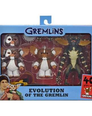 Gremlins Actionfiguren Evolution of a Gremlin 40th Anniversary Box Set 18 cm   - Beschädigte Verpackung