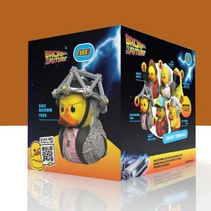 Zurück in die Zukunft Tubbz PVC Figur Doc Brown 1950s Boxed Edition 10 cm – Bild 3