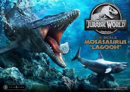 Jurassic World Legacy Museum Collection Statue 1/15 Mosasaurus "Lagoon" 57 cm – Bild 2