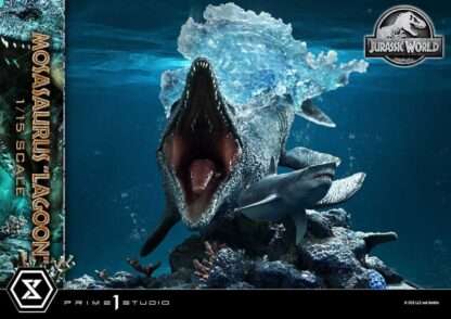 Jurassic World Legacy Museum Collection Statue 1/15 Mosasaurus "Lagoon" 57 cm – Bild 5