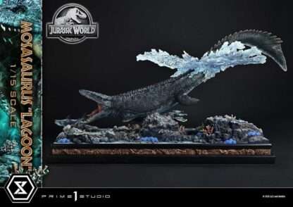 Jurassic World Legacy Museum Collection Statue 1/15 Mosasaurus "Lagoon" 57 cm – Bild 8