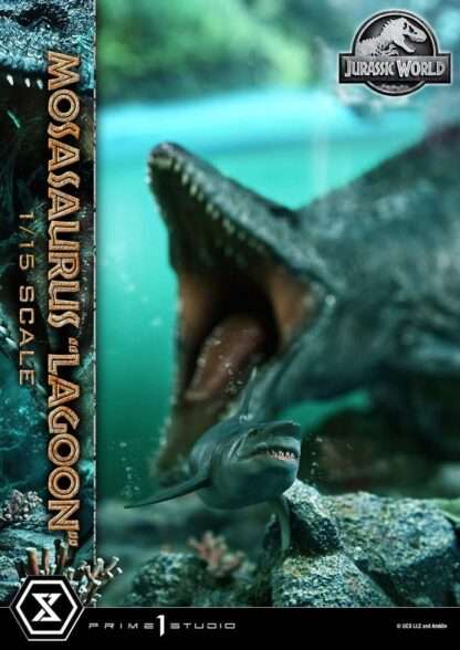 Jurassic World Legacy Museum Collection Statue 1/15 Mosasaurus "Lagoon" 57 cm – Bild 16