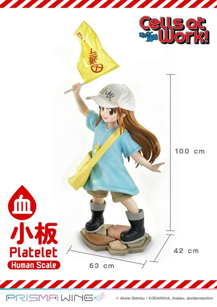 Cells at Work! Life Scale Masterline Series Statue Platelet 100 cm – Bild 7
