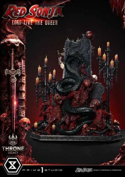 Red Sonja Throne Legacy Collection Statue 1/3 Red Sonja: Long Live the Queen Bonus Version 77 cm – Bild 14