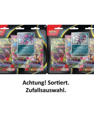 Pokémon TCG ME02 Mega-Entwicklung 3er-Pack Blister *Deutsche Version*