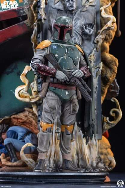Star Wars Das Imperium schlägt zurück Fine Art Büste Boba Fett 50 cm – Bild 4