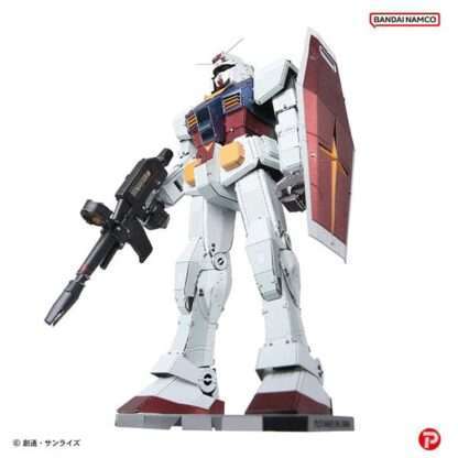 Mobile Suit Gundam Metallic Nano Puzzle Model Kit RX-78-2 12 cm – Bild 2