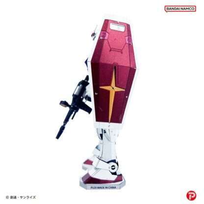 Mobile Suit Gundam Metallic Nano Puzzle Model Kit RX-78-2 12 cm – Bild 3
