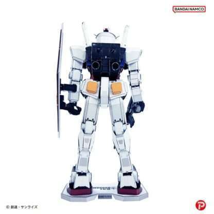 Mobile Suit Gundam Metallic Nano Puzzle Model Kit RX-78-2 12 cm – Bild 4