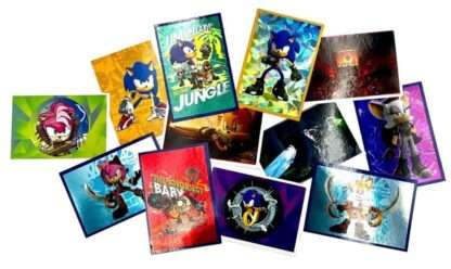 Sonic Prime Sticker Collection Display (36) - Beschädigte Verpackung – Bild 2
