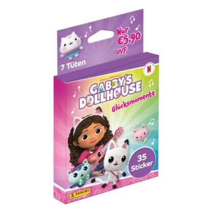 Gabby's Dollhouse Glücksmomente Sticker Collection Eco-Blister *Deutsche Version*