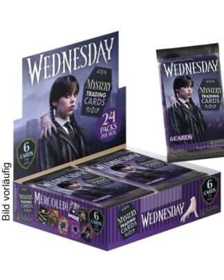 Wednesday Trading Cards Flow Pack Box (24)