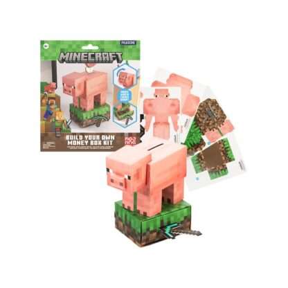 Minecraft Build Your Own Spardose Schwein – Bild 2