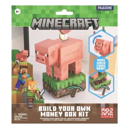 Minecraft Build Your Own Spardose Schwein – Bild 3