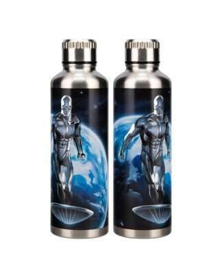 Fantastic Four Metal Trinkflasche Silver Surfer