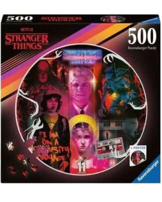 Stranger Things Rund-Puzzle Friends Don't Lie (500 Teile)