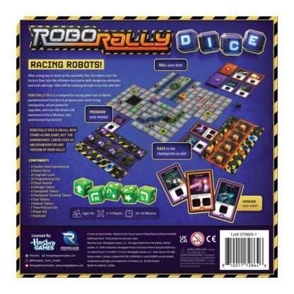 Robo Rally Würfelspiel Robo Rally Dice *Englische Version* – Bild 2
