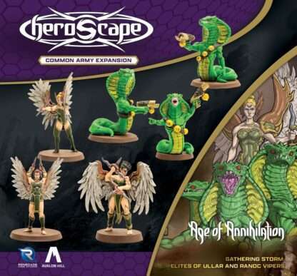 Heroscape Armeeerweiterung Age of Annihilation Elites of Ullar & Ranoc Vipers (Common) *Englische Version* – Bild 3