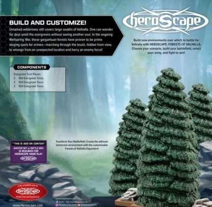 Heroscape Terrain-Erweiterung Forests of Valhalla *Englische Version* – Bild 3