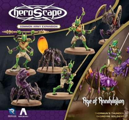 Heroscape Armeeerweiterung Age of Annihilation Skordyre Soldiers (Common) *Englische Version* – Bild 3