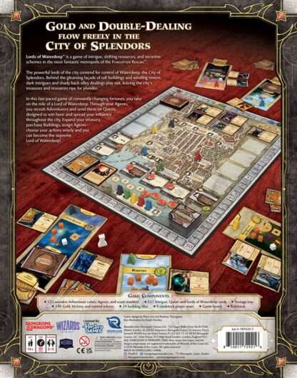 Dungeons & Dragons Brettspiel Lords of Waterdeep*Englische Version* – Bild 2
