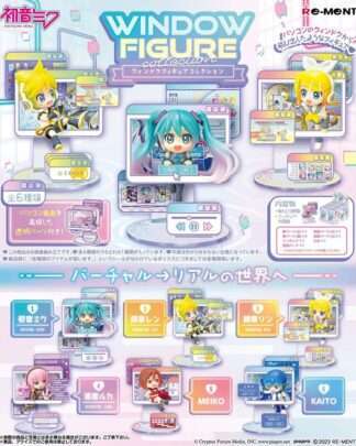 Hatsune Miku Minifiguren 6 cm Window Figure Collection Display (6) - Beschädigte Verpackung