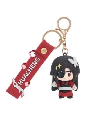 Heaven Official´s Blessing Gummi-Schlüsselanhänger Hua Cheng 6 cm