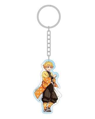 Demon Slayer: Kimetsu no Yaiba Acryl Schlüsselanhänger Zenitsu Holographic 7 cm