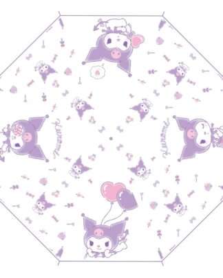 Sanrio Cane Regenschirm Kuromi Kawaii Transparent
