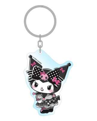 Sanrio Pink Black Party Series Acryl Schlüsselanhänger Kuromi 7 cm