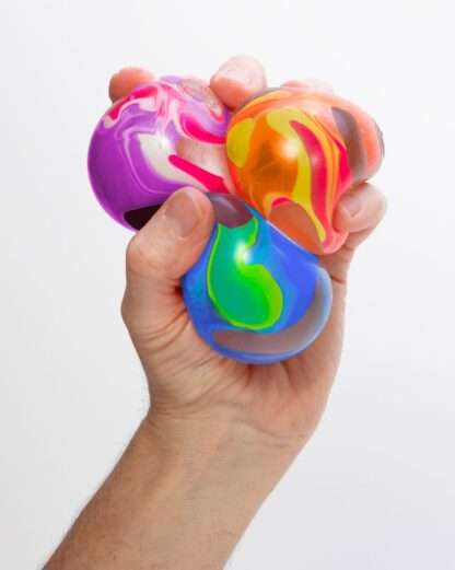 NeeDoh Anti-Stress-Figuren Marbleez Ball 7 cm Display (12) – Bild 7