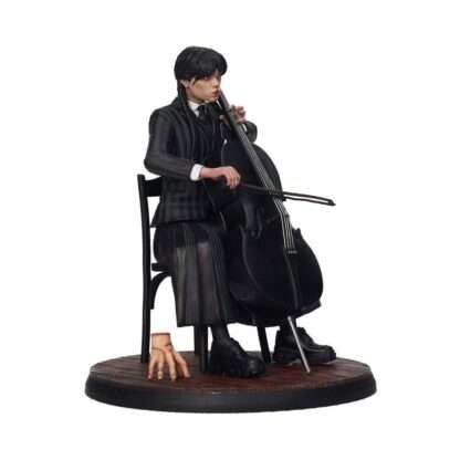 Wednesday PVC Figur Wednesday Cello 20 cm – Bild 2
