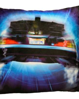 Zurück in die Zukunft Kissen DeLorean Roads 45 cm