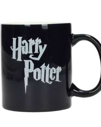 Harry Potter Tasse Logo B&W