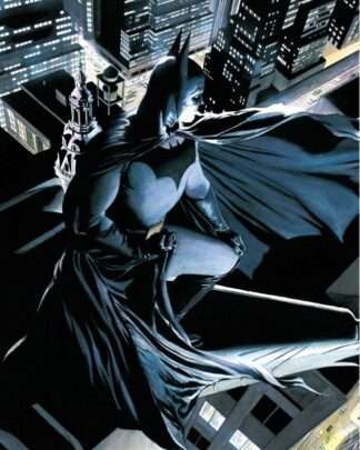 DC Comics Glasposter Batman Watcher 30 x 40 cm