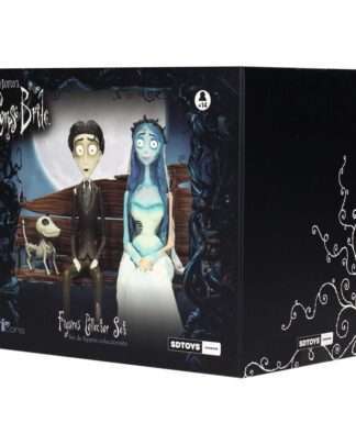 Corpse Bride Geschenkbox Figur & Schlüsselanhänger Victor & Emily