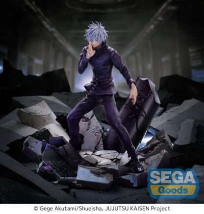 Jujutsu Kaisen Figurizm Luminasta  PVC Statue Shibuya Incident Satoru Gojo Unlimited Void 21 cm – Bild 2