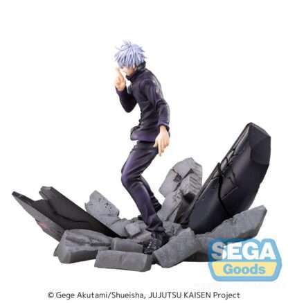 Jujutsu Kaisen Figurizm Luminasta  PVC Statue Shibuya Incident Satoru Gojo Unlimited Void 21 cm – Bild 9