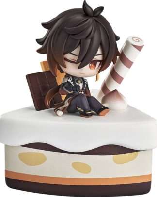Genshin Impact Wondrous Travels Series Figur Zhongli Chibi 12 cm