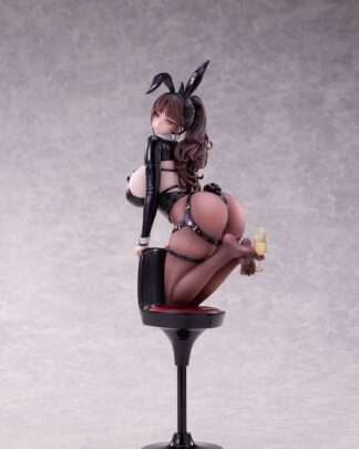 Original Character PVC Statue 1/6 Champagne and Bunny Girl Rose Black Stocking Ver. 31 cm