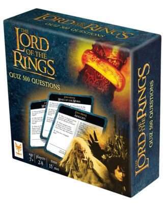 Herr der Ringe Kartenspiel Quiz 500 Questions *Englische Version*